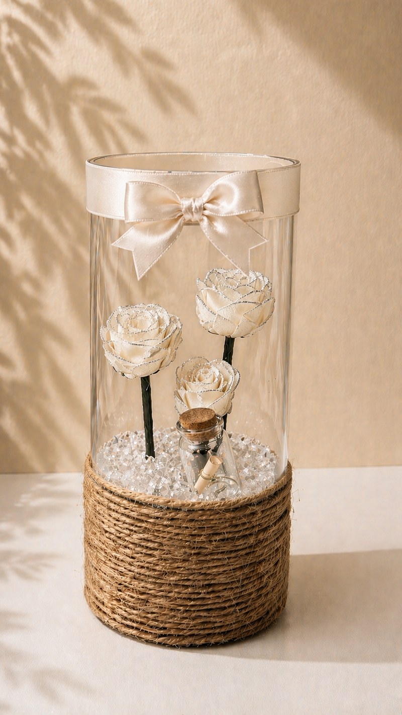 Everlasting Mini Roses