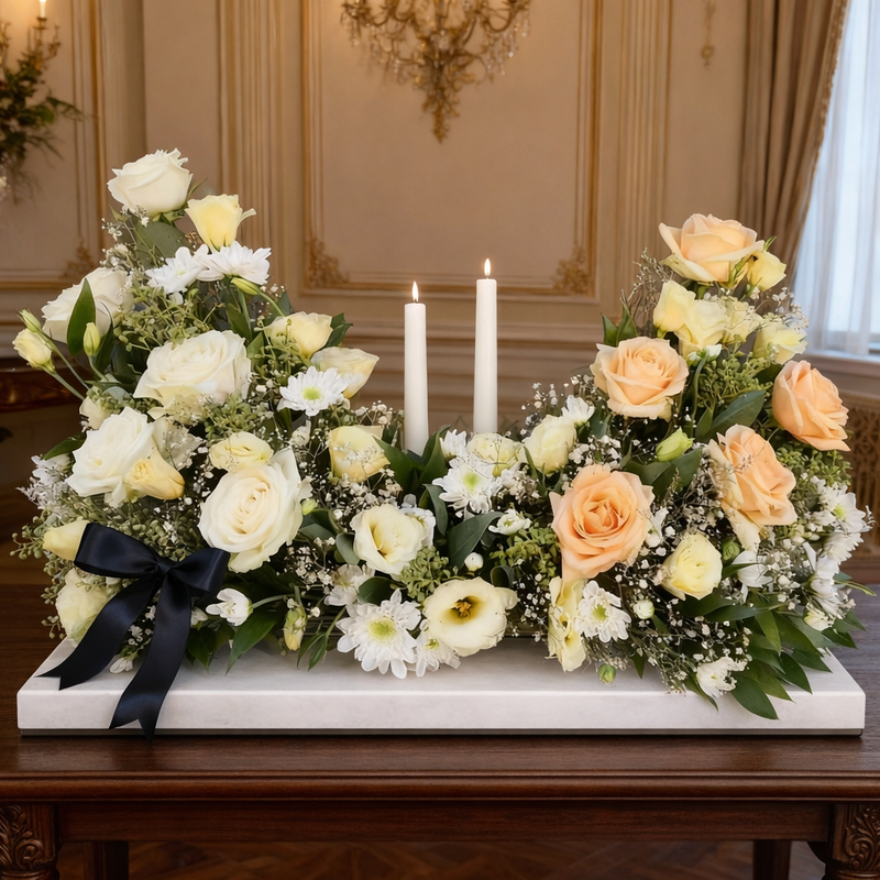 Classic Rose Ceremony Arrangement