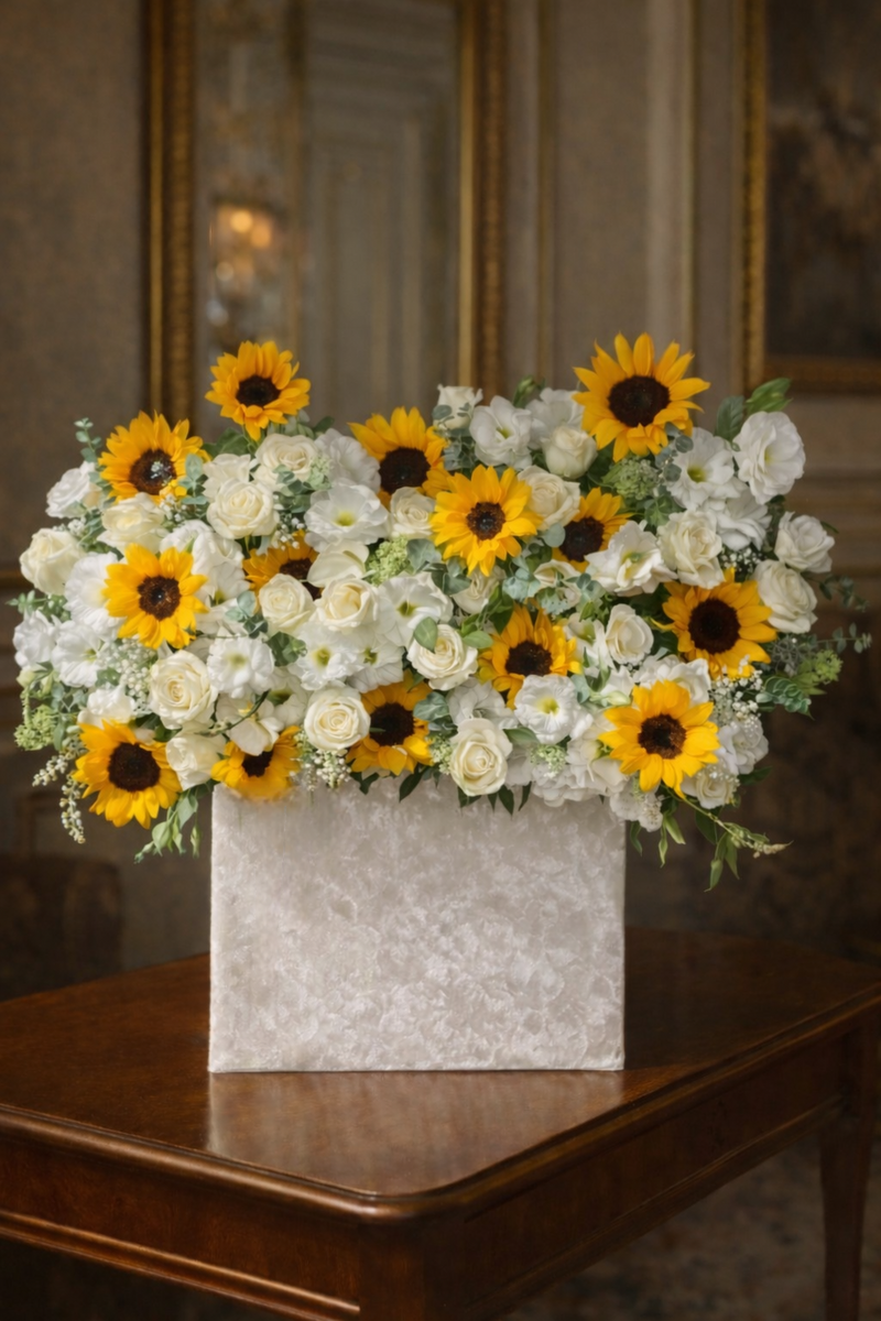 Golden Harmony Velvet Box