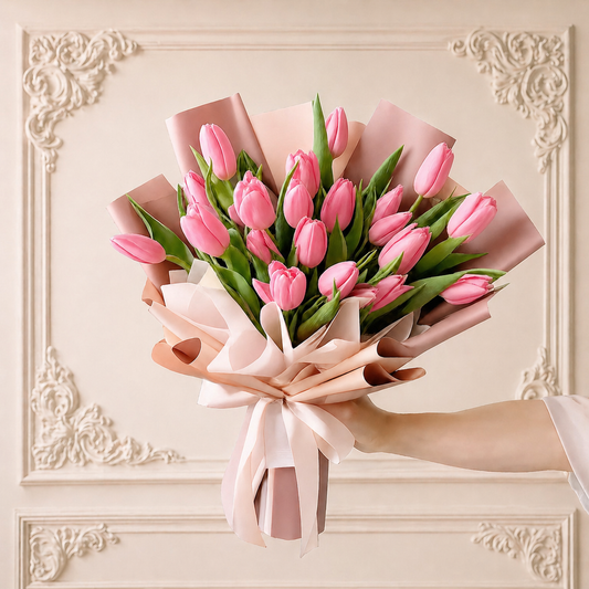 Premium Tulip Bouquet | Elegant Mother’s Day Flowers